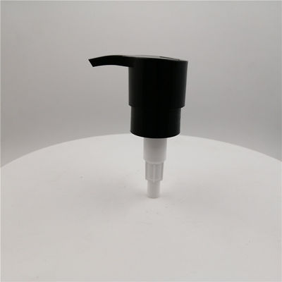 Pompe en plastique noire de la bouteille 1.5cc de la couleur 28/410 de fermeture douce pour le liquide