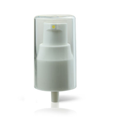 Pompes privées d'air de la couleur 18/410 blanc pour le dosage des cosmétiques 1.5cc/T