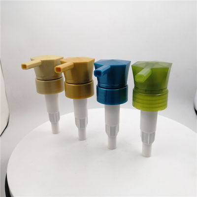 33/410 pompe en plastique de pissette de main du dosage 3.0cc colorée