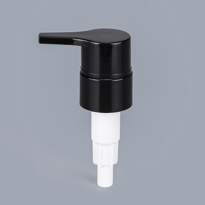 Pompe en plastique de bouteille du couvercle à visser 2cc noir pour l'emballage cosmétique
