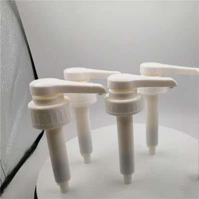 Pompe blanche de bouteille de sirop du dosage 8CC de la couleur 38/410 pour Juice Bottle