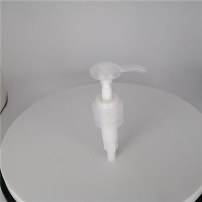 24/410 pompe en plastique transparente de bouteille de serrure de vis, pompe de distributeur de 24mm portative