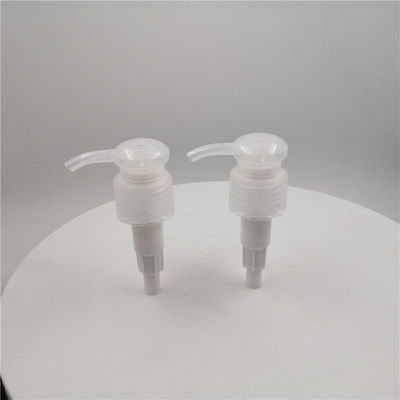 24/410 pompe en plastique transparente de bouteille de serrure de vis, pompe de distributeur de 24mm portative