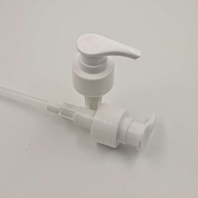 Dosage en plastique de la pompe 2cc de bouteille de lotion de la vis noire et blanche 28/410mm