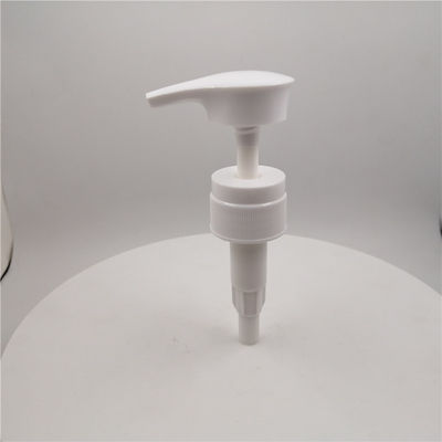 Pompe 33mm blanche facile à utiliser matérielle de lotion de sécurité, grande pompe 4cc de savon de main