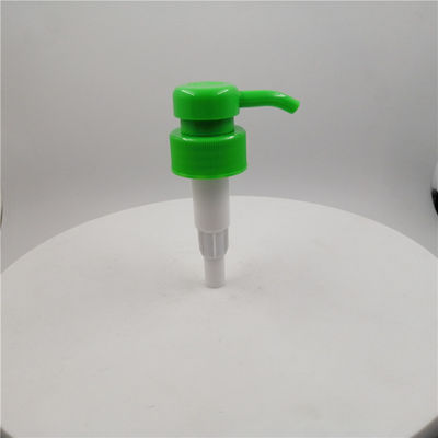 Pompe verte de distributeur de savon du plat 2.0cc de fermeture à nervures 33/410 pour la cuisine