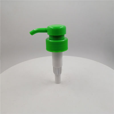 Pompe verte de distributeur de savon du plat 2.0cc de fermeture à nervures 33/410 pour la cuisine