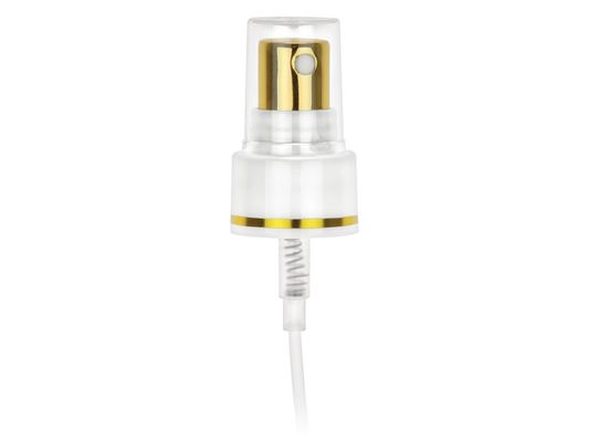 pulvérisateur de brume du parfum 1.4cc/T de 18mm, or cosmétique de distributeur de pompe et fermeture argentée