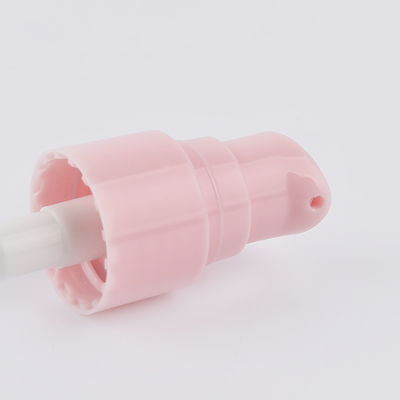Distributeur portatif de pompe de crème de main de couleur de rose, pompe en plastique 18/410 de traitement