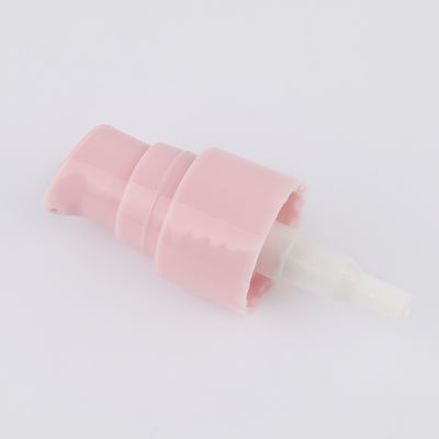 Distributeur portatif de pompe de crème de main de couleur de rose, pompe en plastique 18/410 de traitement