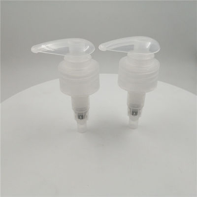 Pompe en plastique transparente de distributeur de savon liquide, pompe de la lotion 28 410 pour le conditionneur pour cheveux