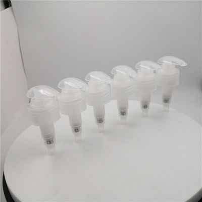 Pompe en plastique transparente de distributeur de savon liquide, pompe de la lotion 28 410 pour le conditionneur pour cheveux