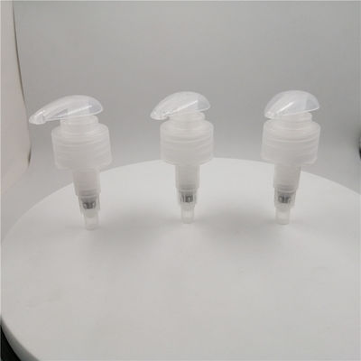 Pompe en plastique transparente de distributeur de savon liquide, pompe de la lotion 28 410 pour le conditionneur pour cheveux
