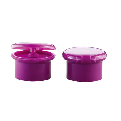 Diverse bouteille en plastique Flip Top Cap Round Shape du cosmétique 28mm de volume