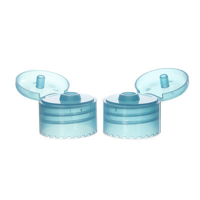 Bouteille vide lisse bleue de la fermeture 28mm Flip Top Bottle Caps For