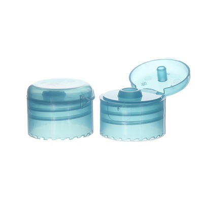 Bouteille vide lisse bleue de la fermeture 28mm Flip Top Bottle Caps For