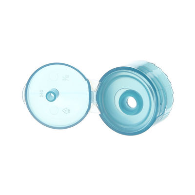 Bouteille vide lisse bleue de la fermeture 28mm Flip Top Bottle Caps For