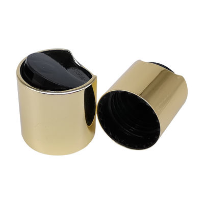 Dessus en aluminium Flip Cap For Shampoo Bottle de disque de la preuve 24mm de rouille