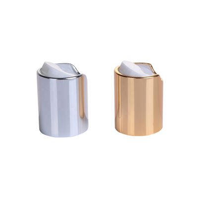 Dessus en aluminium Flip Cap For Shampoo Bottle de disque de la preuve 24mm de rouille