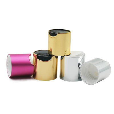 Dessus en aluminium Flip Cap For Shampoo Bottle de disque de la preuve 24mm de rouille