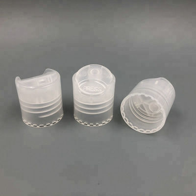 Non chapeau transparent de disque de certificat de GV de flaque 24 410 pour la bouteille