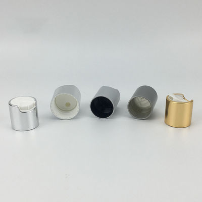Fermeture douce en aluminium tout chapeau supérieur de disque de la couleur 20/410 à vis