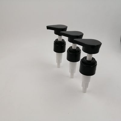 Pompes noires résistante de lotion de la pompe 28mm de lotion de fuite 24 410 pour le gel de douche