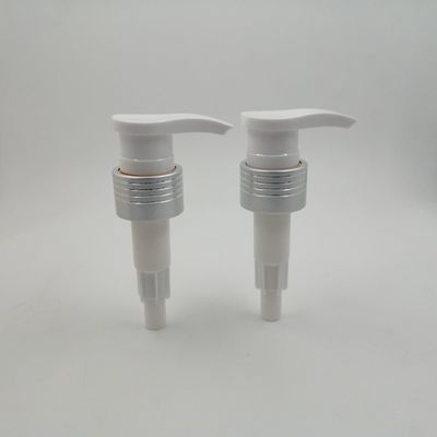 remplacement en aluminium de pompe de bouteille de lotion de 4cc 28mm avec la fermeture argentée