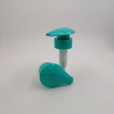 Non renversement de la pompe de bouteille de lotion de 33mm, pompe de savon vert pour des produits de soins à domicile
