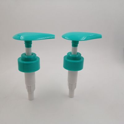 Non renversement de la pompe de bouteille de lotion de 33mm, pompe de savon vert pour des produits de soins à domicile