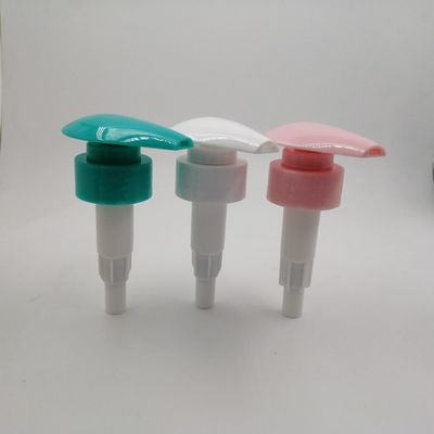 Non renversement de la pompe de bouteille de lotion de 33mm, pompe de savon vert pour des produits de soins à domicile