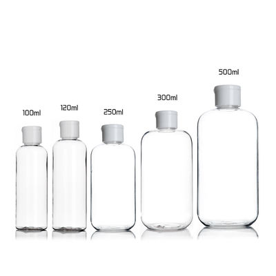 Animal familier cosmétique 30ml en plastique Flip Top Cap Bottle, 24mm Flip Top Cap Portable