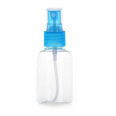 Bouteille en plastique transparente multi de pompe de jet de l'utilisation 100ml pour le maquillage