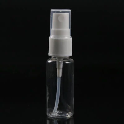 Bouteille en plastique claire rechargeable de pompe de jet, bouteille de jet de la pompe 50ml pour l'eau de soins de la peau