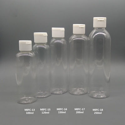 30ml 60ml 100ml Flip Top Plastic Bottles, bouteille en plastique d'ANIMAL FAMILIER pour des produits de soin pour la peau
