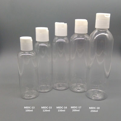 30ml 60ml 100ml Flip Top Plastic Bottles, bouteille en plastique d'ANIMAL FAMILIER pour des produits de soin pour la peau