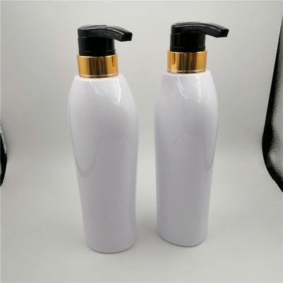 Non bouteilles en plastique de distributeur de la flaque 33/410 avec la pompe, bouteille blanche de la pompe 500ml
