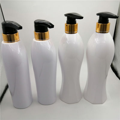 Non bouteilles en plastique de distributeur de la flaque 33/410 avec la pompe, bouteille blanche de la pompe 500ml