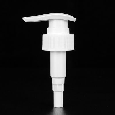 Pompe en plastique de bouteille de serrure colorée de la vis 3.5cc avec la fermeture à nervures