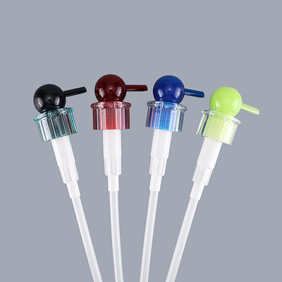 Pompe en plastique de bouteille de la serrure 1.5cc 28mm de vis pour le shampooing