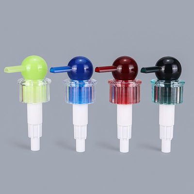 Pompe en plastique de bouteille de la serrure 1.5cc 28mm de vis pour le shampooing
