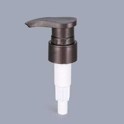Pompe en plastique de distributeur de lotion de l'aluminium 28/410mm pour le savon liquide