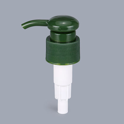 Pompe en plastique adaptée aux besoins du client de bouteille de savon de salle de bains de couleur pour le liquide de grande viscosité