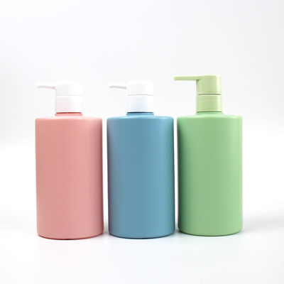 bouteilles en plastique vides cosmétiques de bouteille à lait de corps de lavage de main de bouteille du HDPE 500ml pour le shampooing et le conditionneur