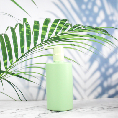 bouteilles en plastique vides cosmétiques de bouteille à lait de corps de lavage de main de bouteille du HDPE 500ml pour le shampooing et le conditionneur