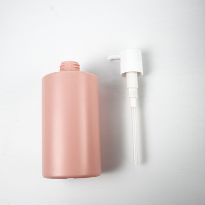 bouteilles en plastique vides cosmétiques de bouteille à lait de corps de lavage de main de bouteille du HDPE 500ml pour le shampooing et le conditionneur