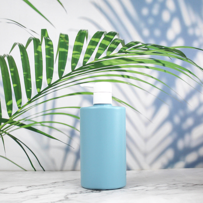 bouteilles en plastique vides cosmétiques de bouteille à lait de corps de lavage de main de bouteille du HDPE 500ml pour le shampooing et le conditionneur